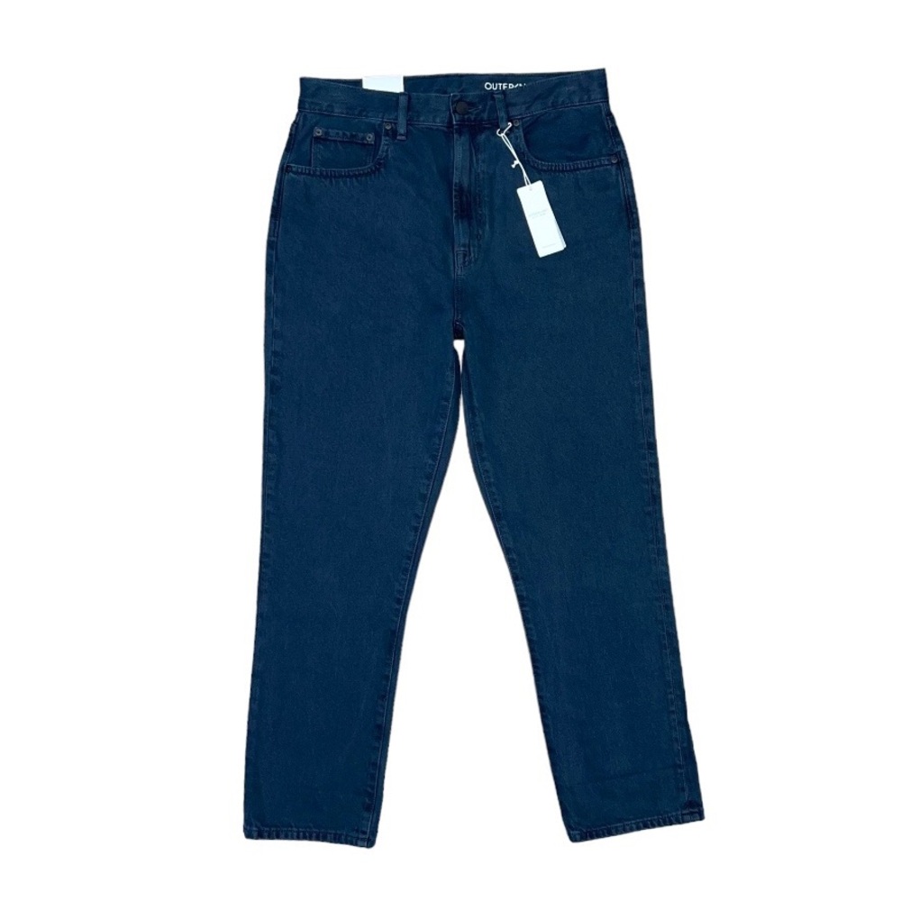 Outerknown Dune High Rise Slim Fit Jeans Women’s 28 Dark Navy NWT‎